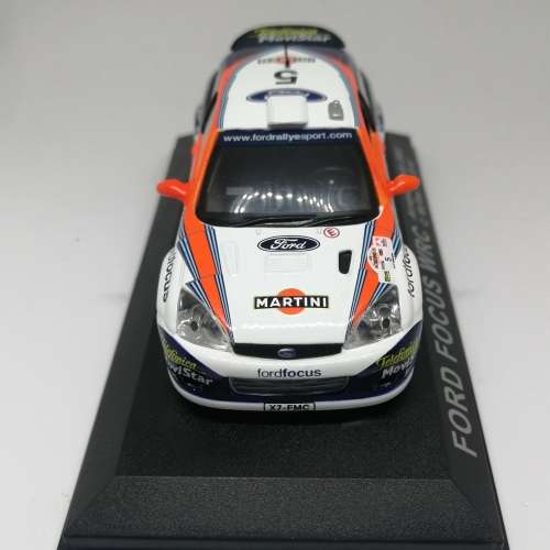 Ford Focus WRC die-cast rally model car - 2002 Acropolis Rally - #5 C. McRae / N. Grist