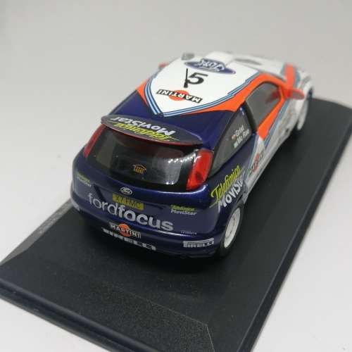 Ford Focus WRC die-cast rally model car - 2002 Acropolis Rally - #5 C. McRae / N. Grist