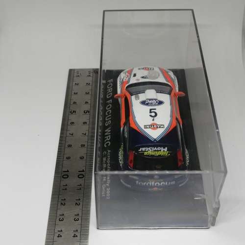 Ford Focus WRC die-cast rally model car - 2002 Acropolis Rally - #5 C. McRae / N. Grist