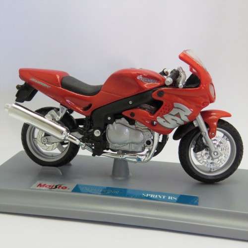 Maisto Triumph Sprint RS die-cast motorcycle - Scale 1/18 in box