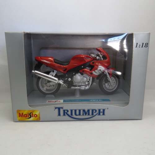Maisto Triumph Sprint RS die-cast motorcycle - Scale 1/18 in box