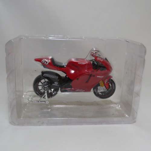 Maisto Ducati Desmosedici die-cast motorcycle - #65 Loris Capirossi - Scale 1/18 in box
