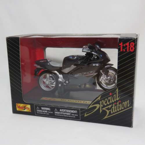 Maisto MV Agusta F4 SPR die-cast motorcycle - Scale 1/18 in box
