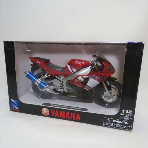 NewRay Yamaha YZF-R1 die-cast motorcycle - Scale 1/12 in box