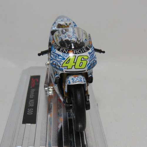 Saico Honda NSR 500 MotoGP die-cast motorcycle - #46 Valentino Rossi - Scale 1/18 in box