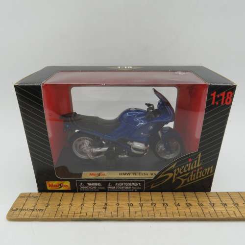 Maisto BMW R 1150 RS die-cast motorcycle - Scale 1/18 in box