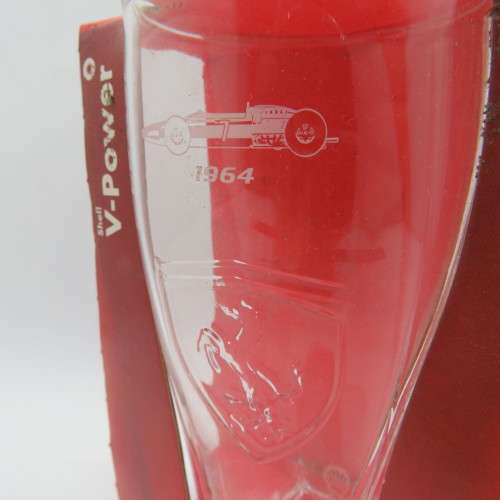 Shell V-Power 1964 Ferrari 158 F1 souvenir glass