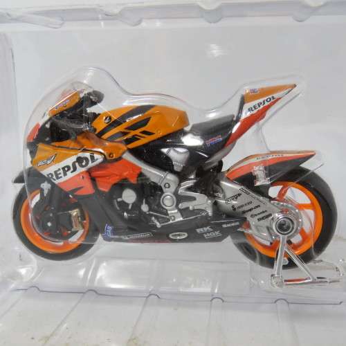 Maisto 2007 Honda RC212V Repsol MotoGP die-cast motorcycle - #1 Nicky Hayden - Scale 1/18 in box