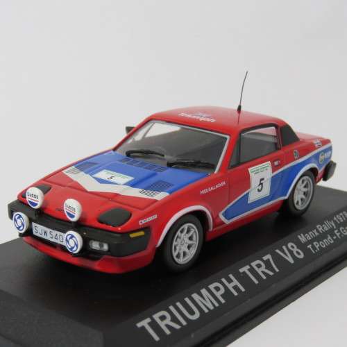 1978 Triumph TR7 V8 die-cast model car - Manx Rally - scale 1/43