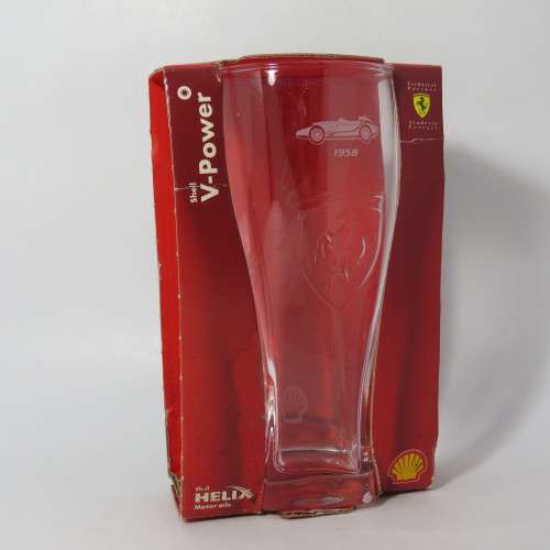 Shell V-Power 1958 Ferrari Dino 246 F1 souvenir glass