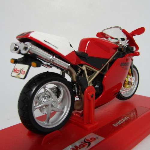 Maisto Ducati 998 R die-cast motorcycle - scale 1/18 in box