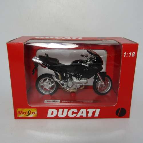Maisto Ducati Multistrada 1000 DS die-cast motorcycle - scale in box