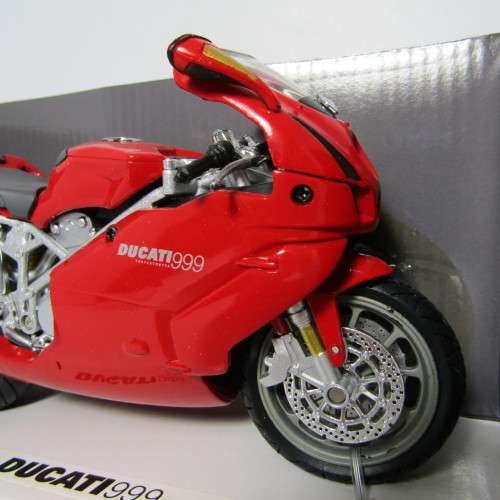 NewRay Ducati 999 die-cast motorcycle - scale in box
