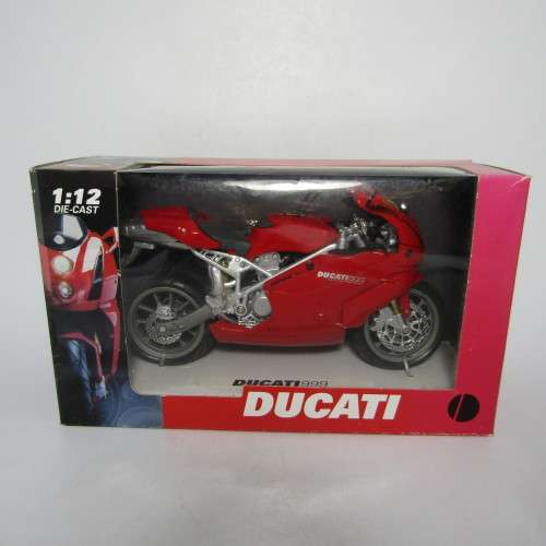 NewRay Ducati 999 die-cast motorcycle - scale in box