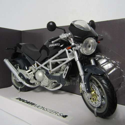 NewRay Monster S4 die-cast motorcycle - scale 1/12 in box