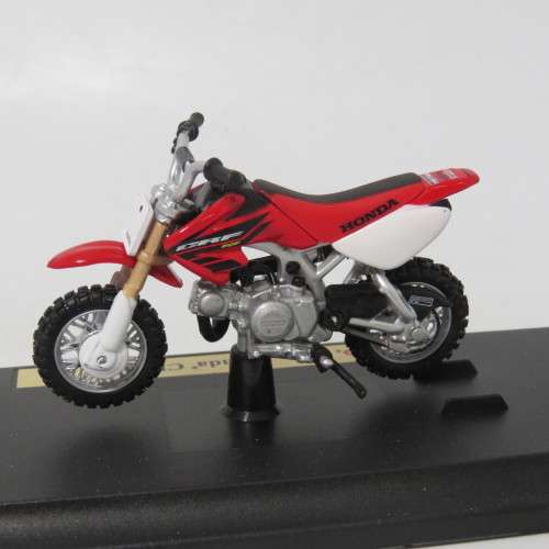 Maisto Honda CRF50F dirt bike die-cast motorcycle - Scale 1/18 in box