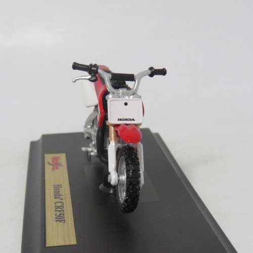 Maisto Honda CRF50F dirt bike die-cast motorcycle - Scale 1/18 in box