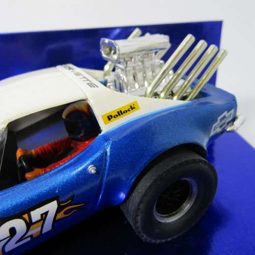 SCX Vintage edition Chevrolet Corvette Stingray Dragstar slot car in box - 1/33