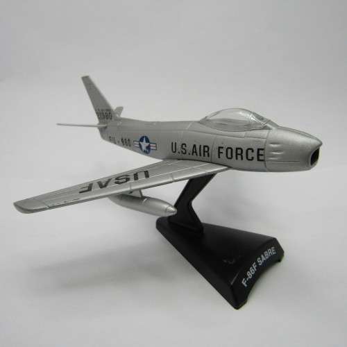 US Air Force F-86F Sabre die-cast model plane