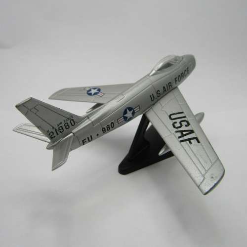 US Air Force F-86F Sabre die-cast model plane