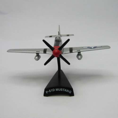 P-51 D Mustang die-cast plane- QP-O 473108