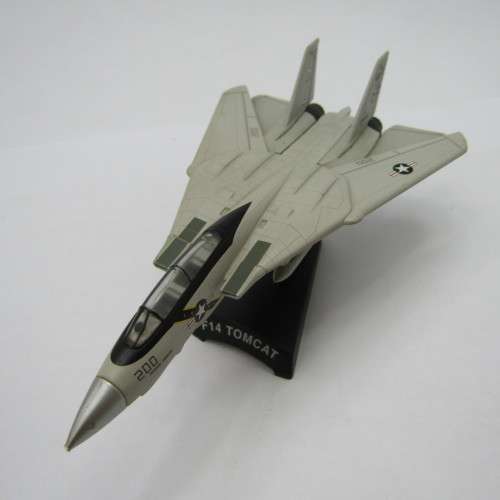 US Navy F14 Tomcat die-cast plane - scale1/160