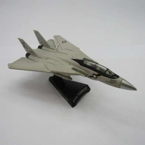 US Navy F14 Tomcat die-cast plane - scale1/160