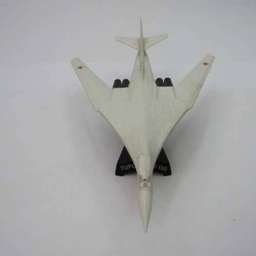 Russian Tupolev Tu 160 die-cast plane - scale 1/400