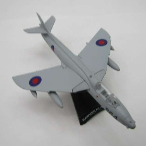 Royal Navy Hawker Hunter die-cast model plane - scale 1/120