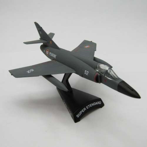 French Naval Aviation Super Etendard die-cast plane - scale 1/114
