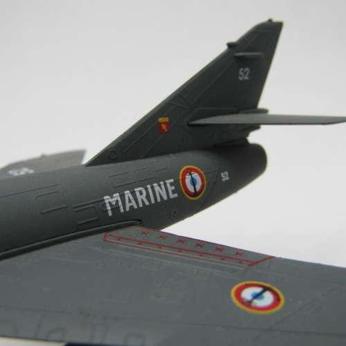 French Naval Aviation Super Etendard die-cast plane - scale 1/114
