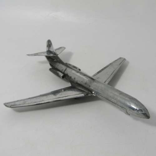 Meccano # 60F Dinky Toys Super Toys Caravelle ST 210 Die-cast plane - unpainted - wheels missing