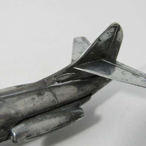 Meccano # 60F Dinky Toys Super Toys Caravelle ST 210 Die-cast plane - unpainted - wheels missing