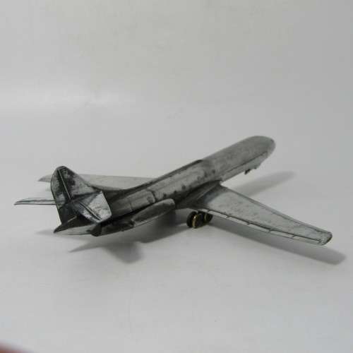Meccano # 60F Dinky Toys Super Toys Caravelle ST 210 Die-cast plane - unpainted - wheels missing