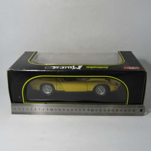 Anson Lamborghini Muira model car in box - scale 1/18