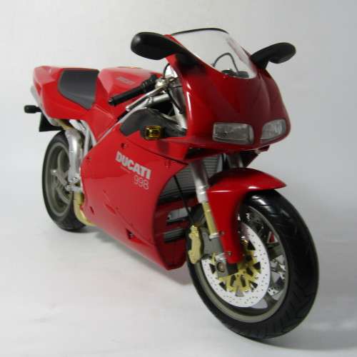 NewRay Ducati 998  model motorcycle - die-cast and plastic - scale 1/6