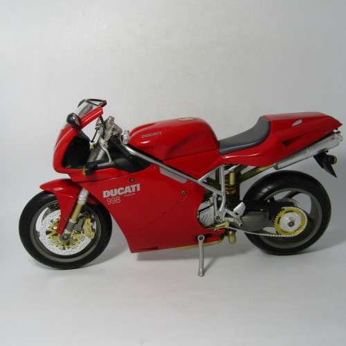NewRay Ducati 998  model motorcycle - die-cast and plastic - scale 1/6