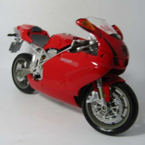 NewRay Ducati 999 model motorcycle - die-cast and plastic - scale 1/6