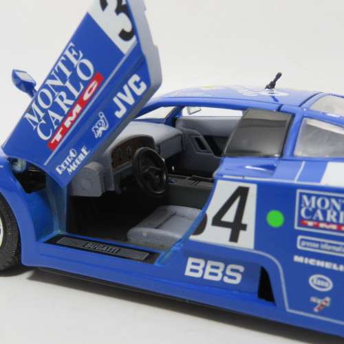 Bburago Bugatti 110 EB racing model car - Scale 1/24