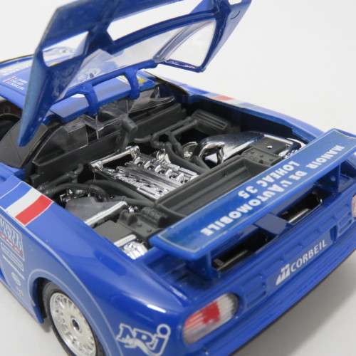 Bburago Bugatti 110 EB racing model car - Scale 1/24