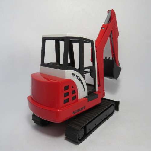 2002 Bruder Schaeff HR 16 mini digger 1159/01 - Plastic - Scale 1/16