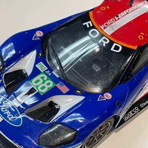 Carrera Ford GT Race car slot car - Some body damage