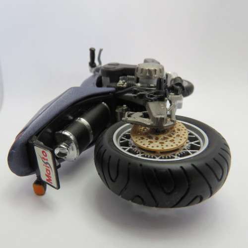 Maisto Munch Mammut 2000 model motorcycle - Scale