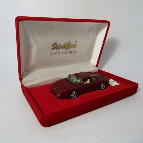 DetailCars Limited Edition 1995 Ferrari F355 model car - scale 1/43 - #432 in velvet display box