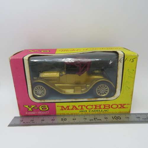 Matchbox 1913 Cadillac - Y-6 Models of Yesteryear - In box