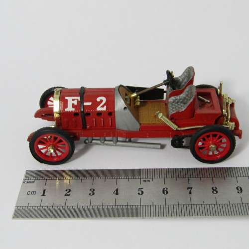 Brumm 1907 Fiat F-2 die-cast racing model car - scale 1/43