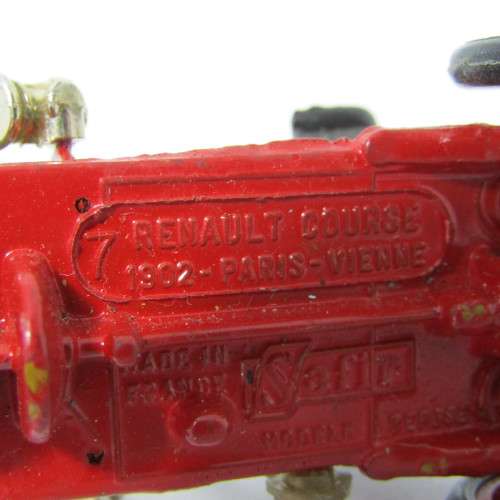 Safir 1902 Renault Course #147 die-cast racing car model
