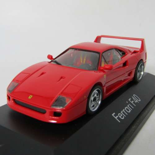 Herpa Ferrari F40 plastic model car - scale