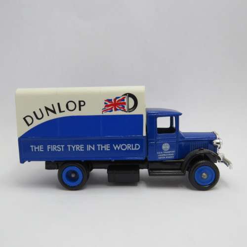Lledo Days Gone 1934 Mack canvas back truck - Dunlop - DG28