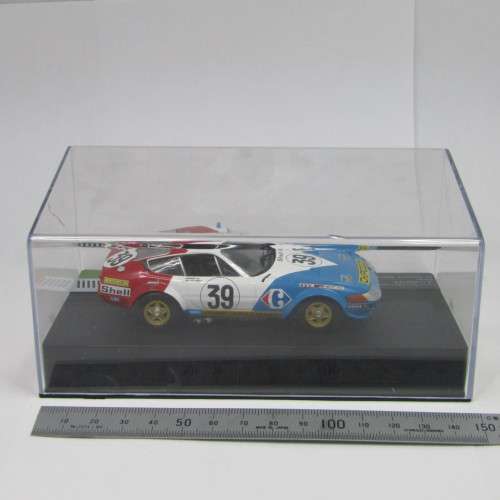 Ferrari 365 GTB4 racing model car - #39 - 1972 Le Mans 24th - scale 1/43